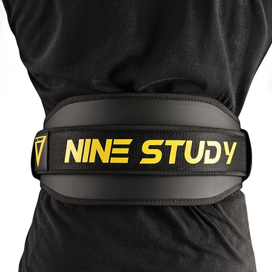 Nine Study Weightlifting Belt